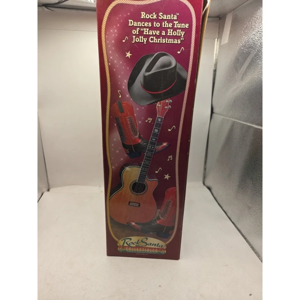 Holly Jolly Rock Santa Singing Hip-Swingin' Santa 1999 Alan Jackson SEE NOTES